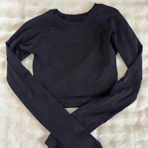 Lululemon Swiftly Tech Cropped Long-Sleeve Shirt 2.0